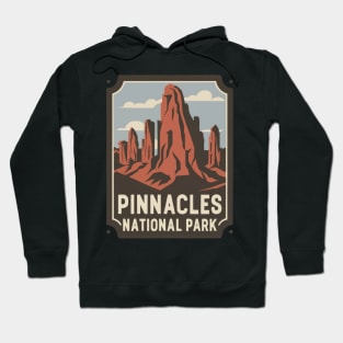 Pinnacles National Park Travel Sticker Hoodie